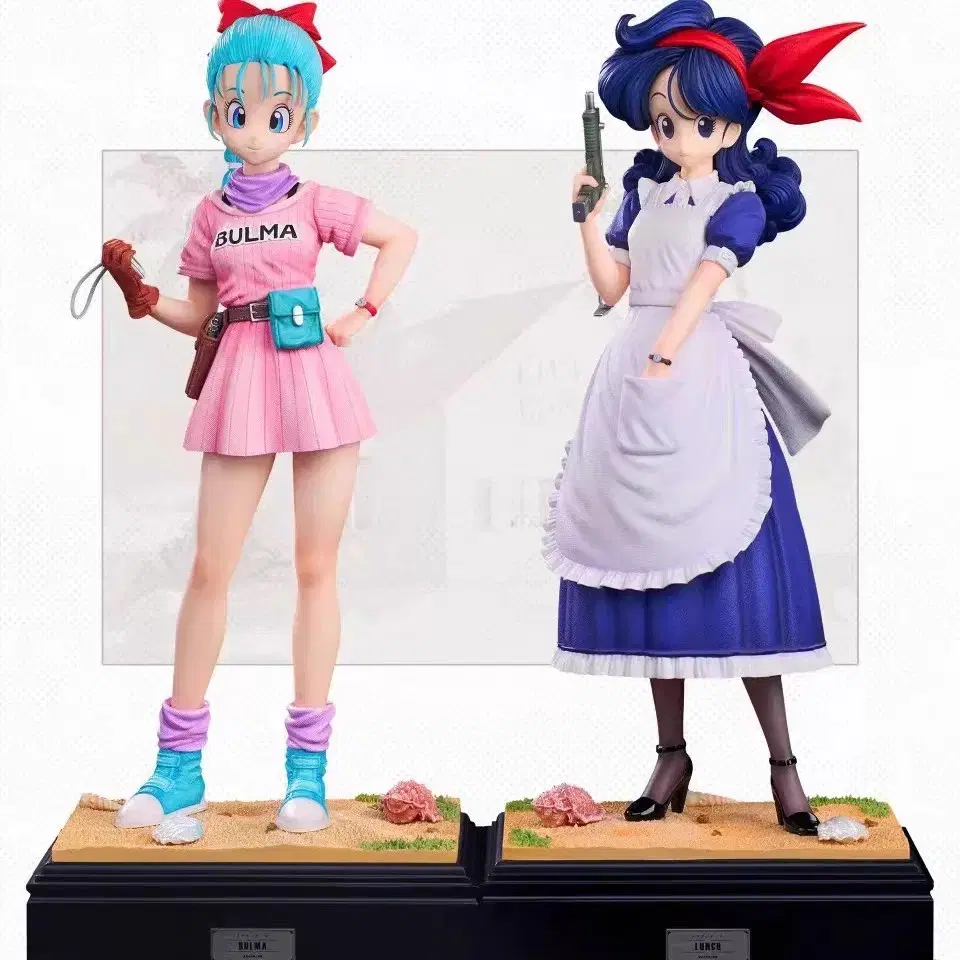 ドラゴンボールフィギュア ブルマ＆ランチ